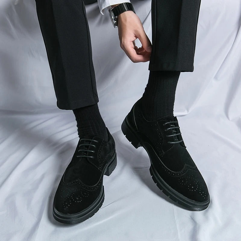 Kingsley Suede Brogue