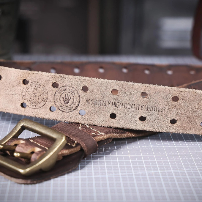 The Oldtown Full-Grain Leather Belt