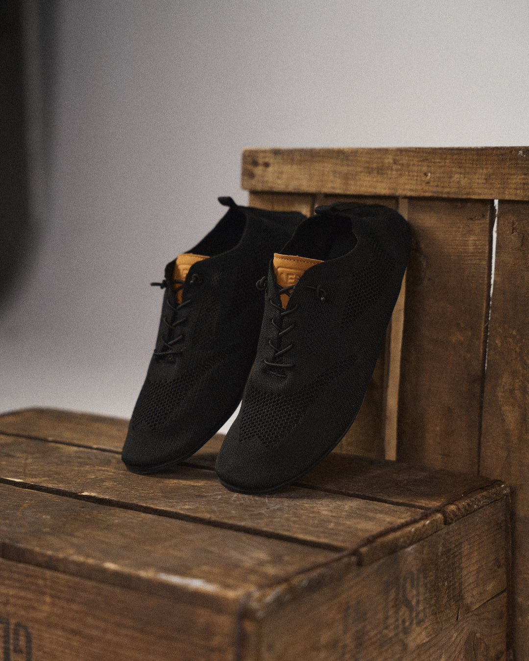 Mesh Knit Slip-Ons