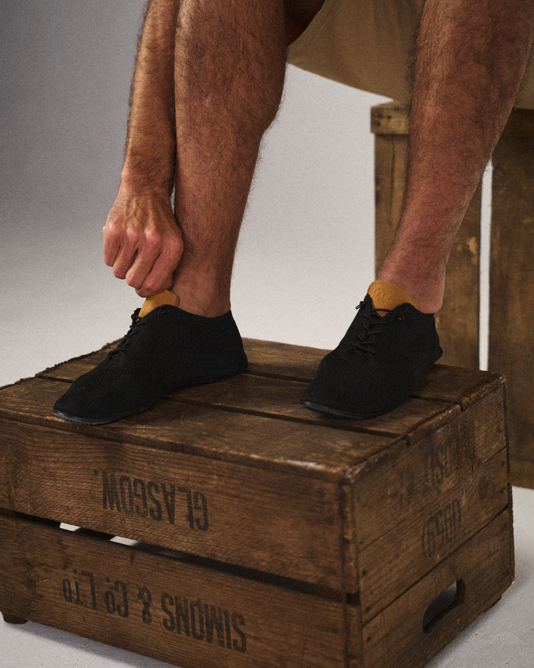 Mesh Knit Slip-Ons