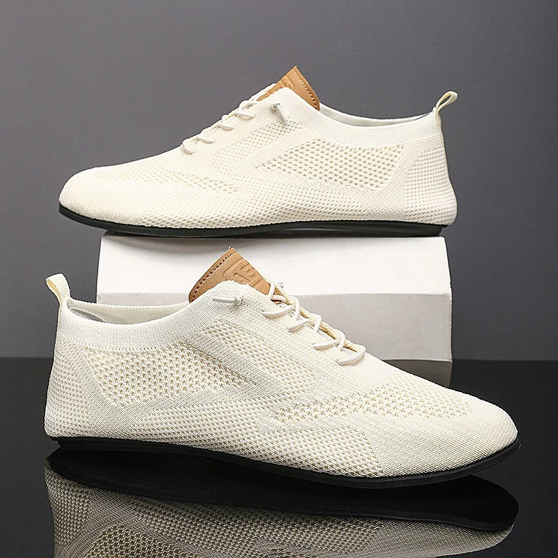 Mesh Knit Slip-Ons
