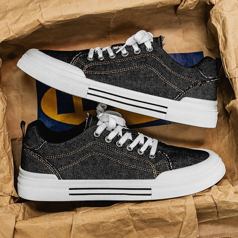 The Rivet Denim Low-Tops