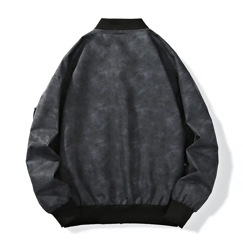 Stonewash Bomber Jacket