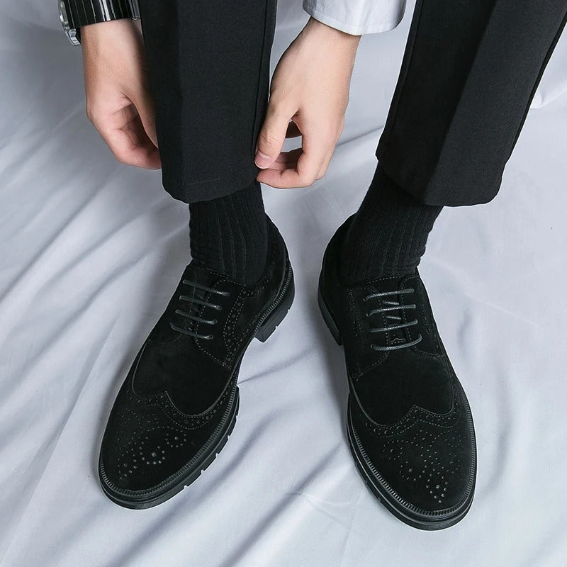 Kingsley Suede Brogue