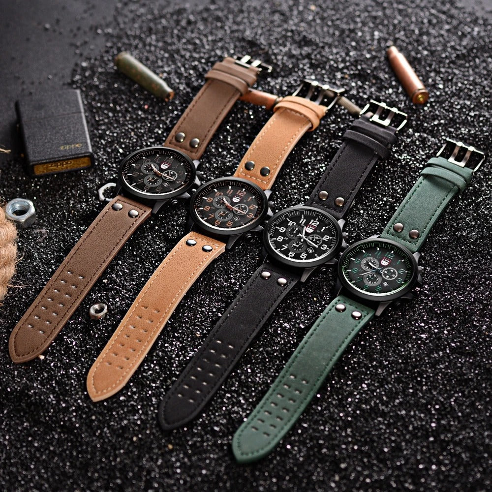 The Fieldline Cowhide Watch